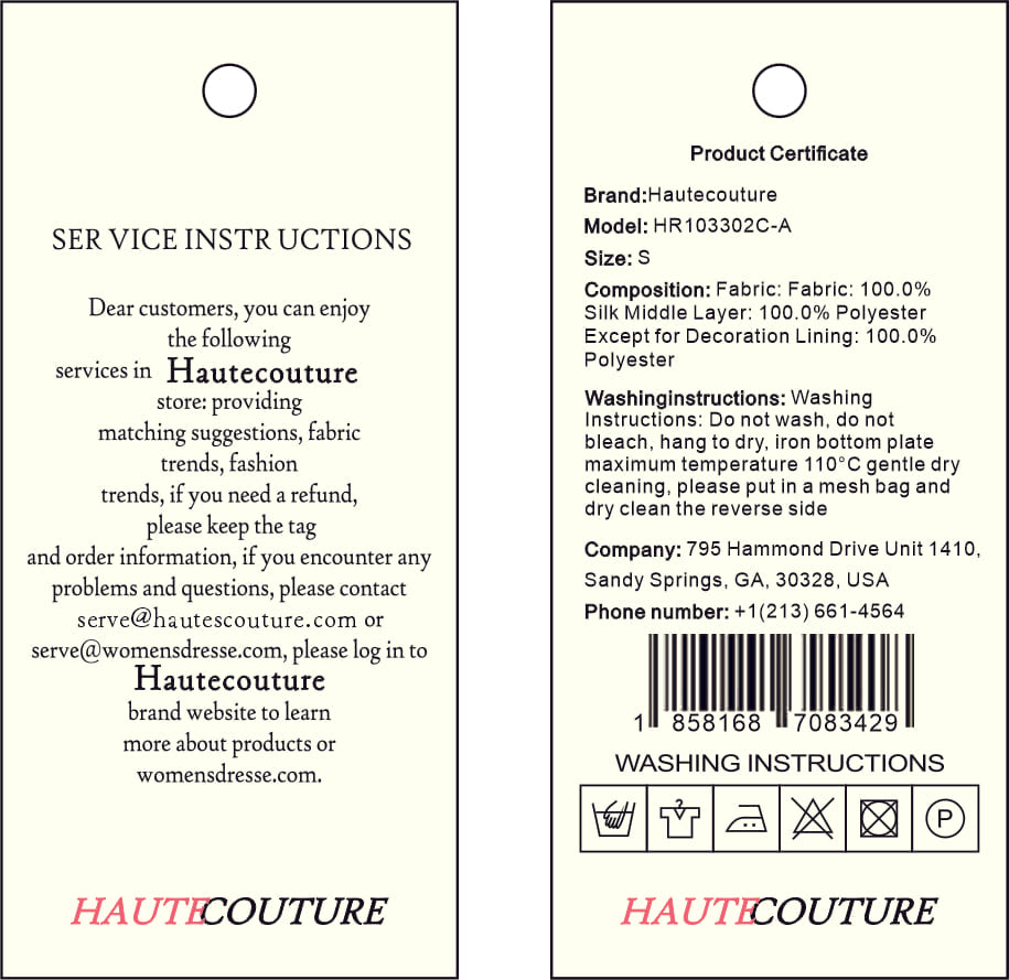 Hautecouture White lace skirt