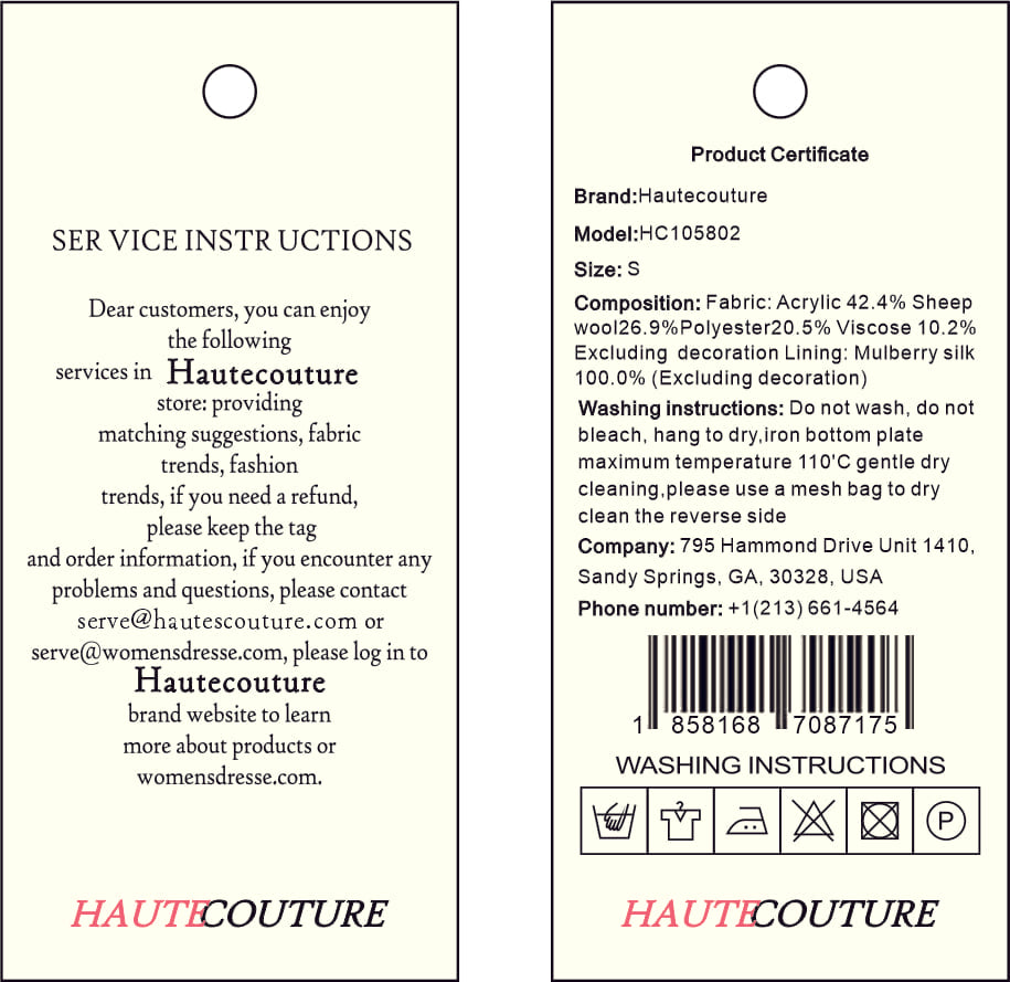 White Short Tweed Vest