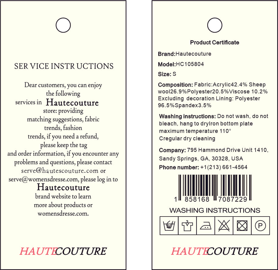 Hautecouture White holiday skirt