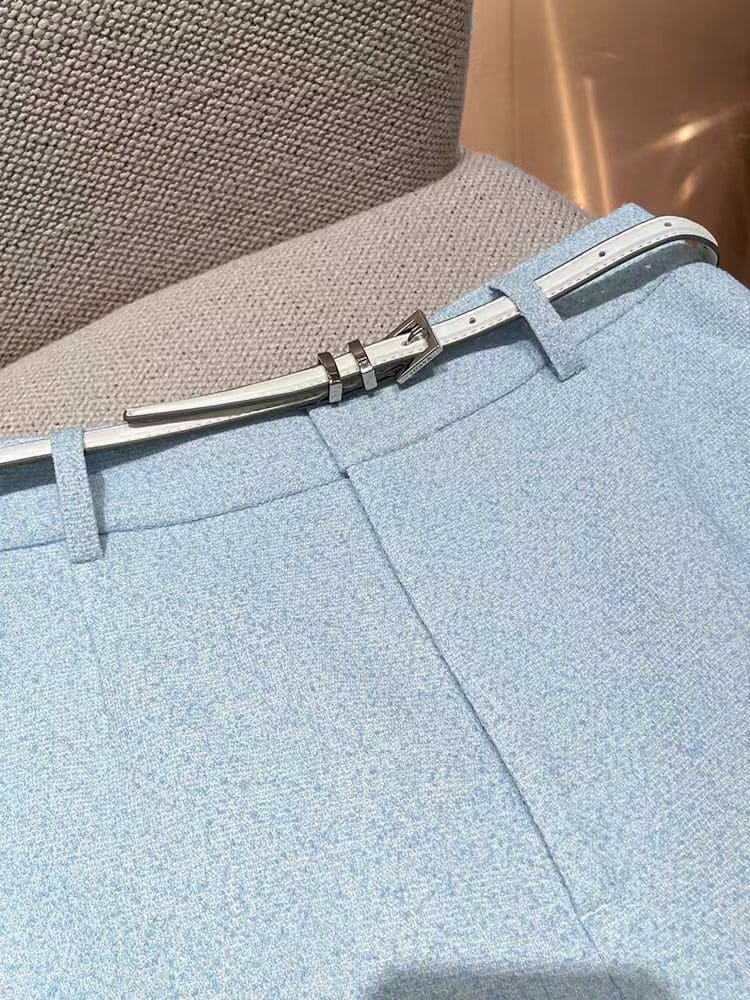 Light Blue Shorts For Women