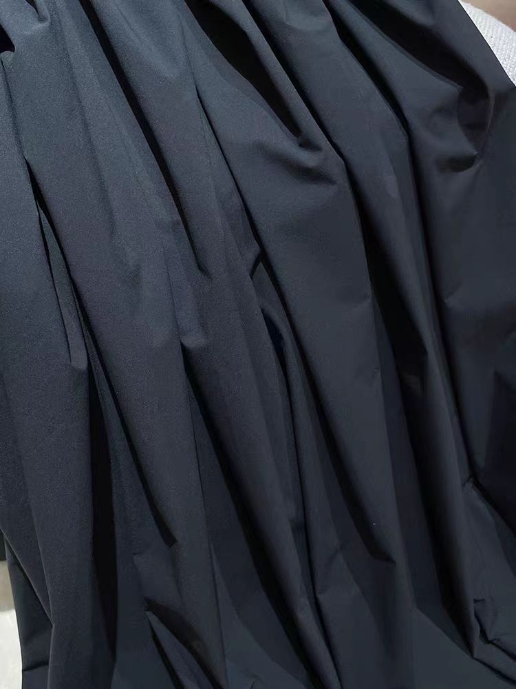 Black Drawstring Tank Maxi Dress