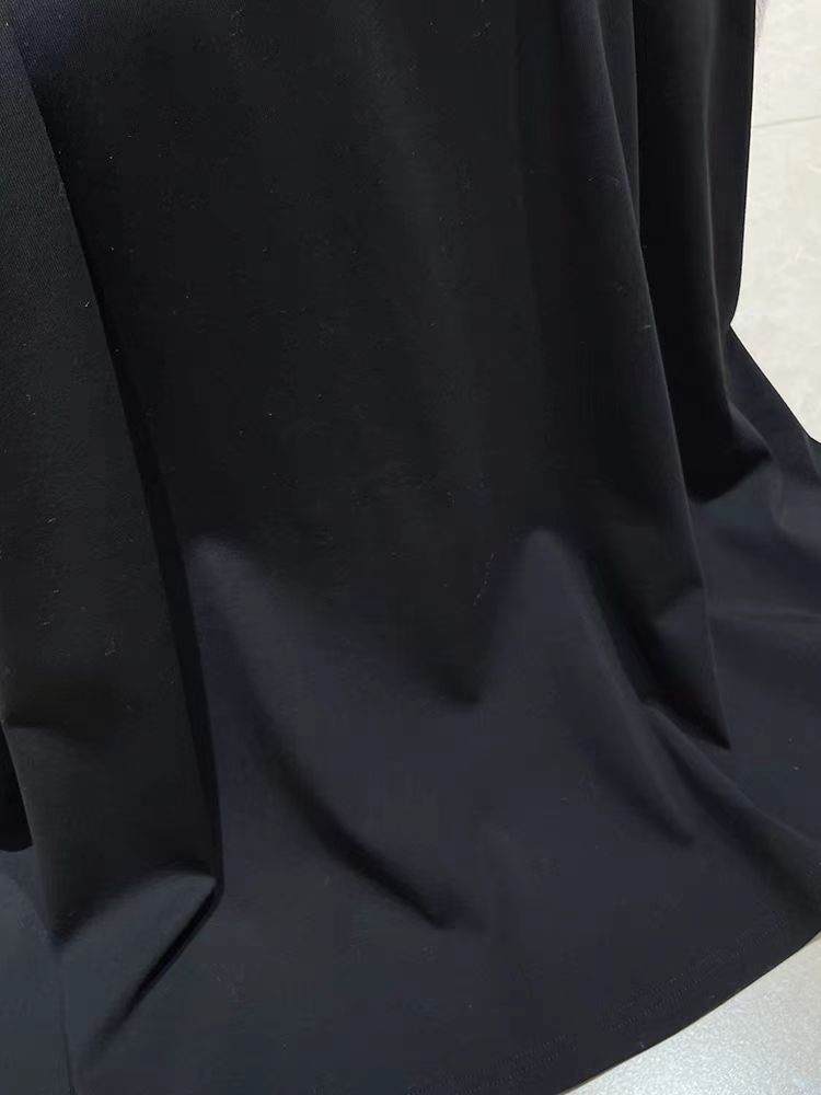 Black suspender dress