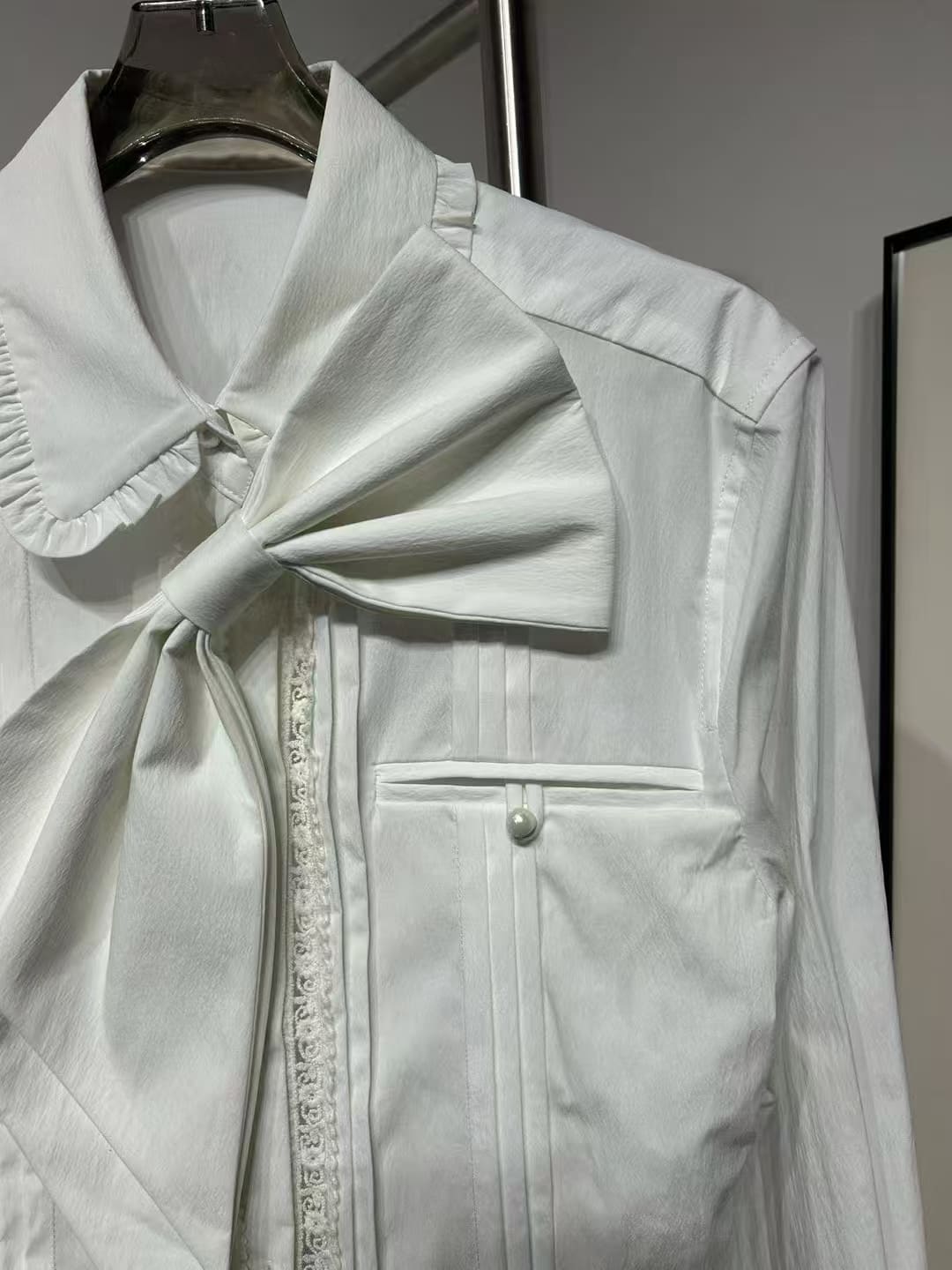 White Butterfly Shirt