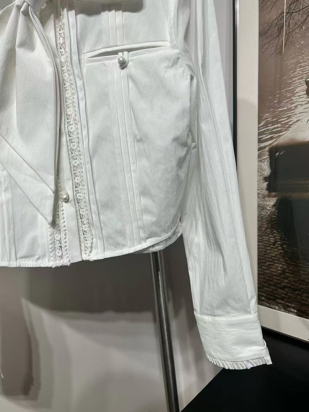 White Butterfly Shirt