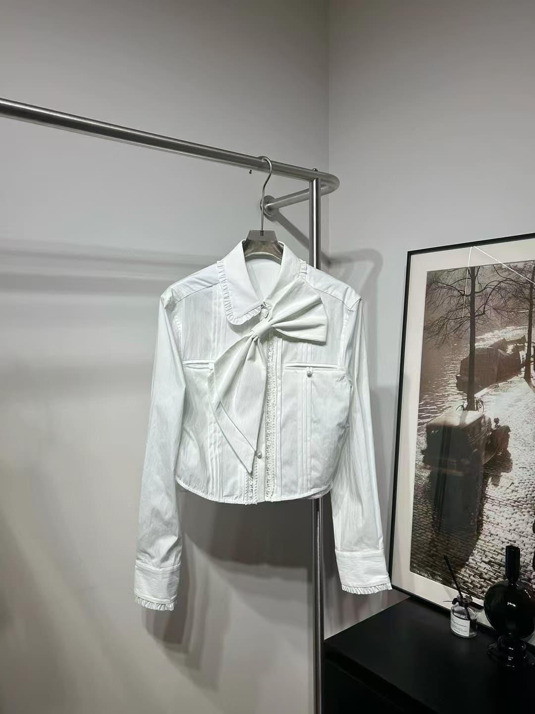 White Butterfly Shirt