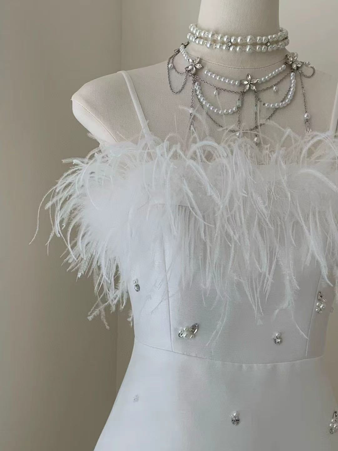 Short Heavy Work Party Dress