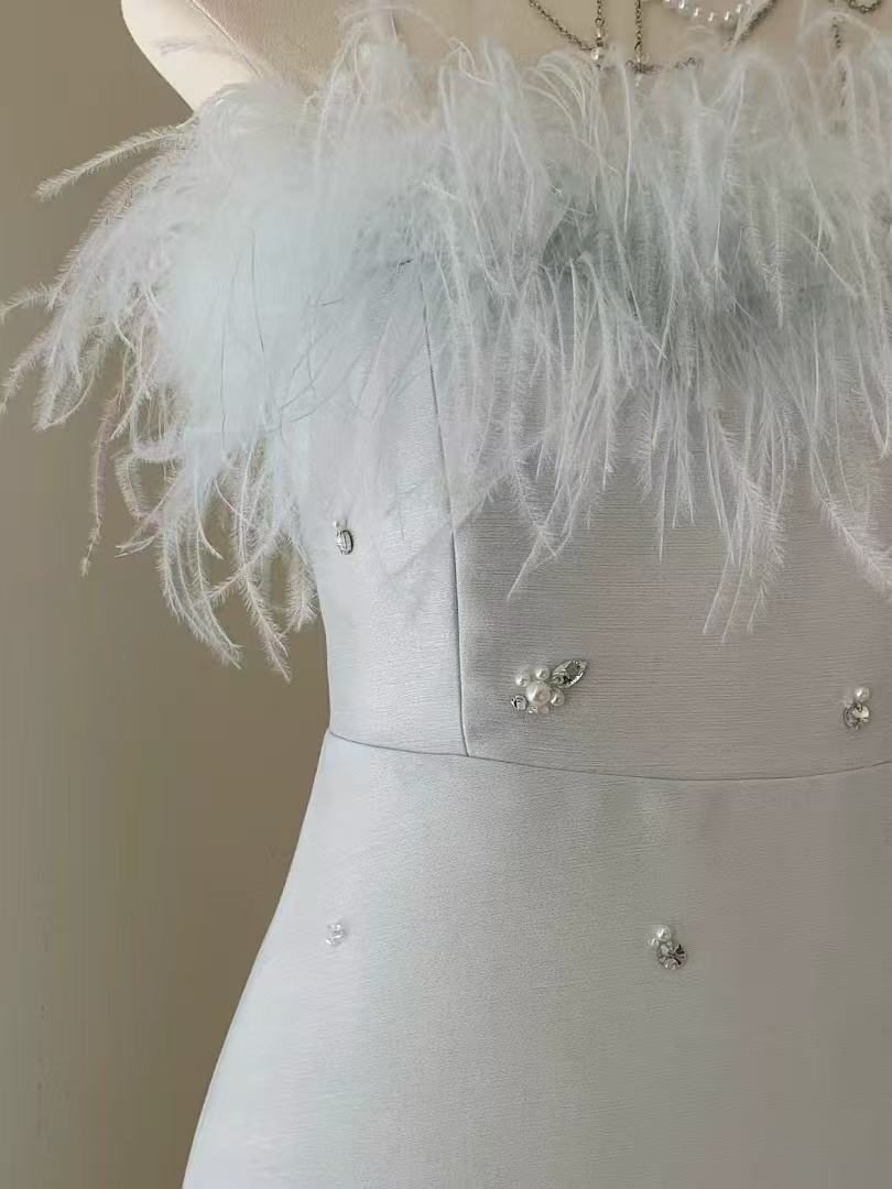 Short Heavy Work Party Dress