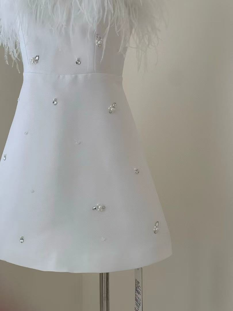 Short Heavy Work Party Dress