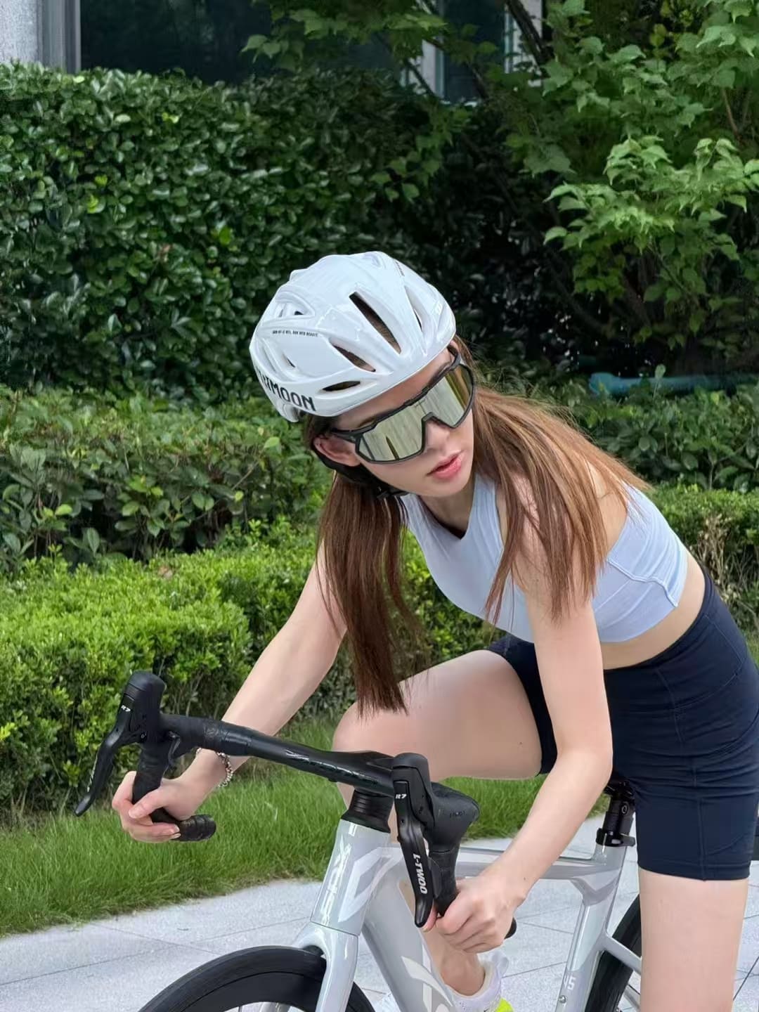 Light Blue Women's Cycling Vests