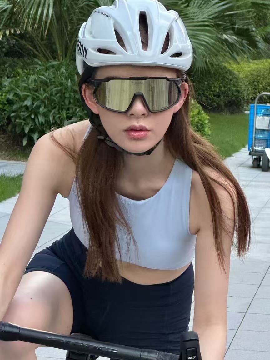 Light Blue Women's Cycling Vests