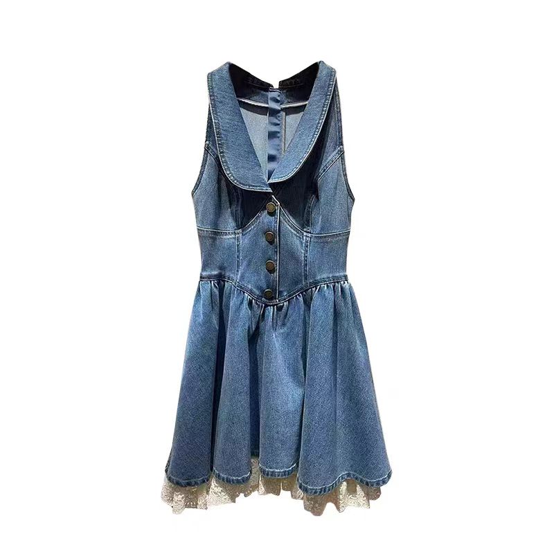 Women's Mini Denim Dress