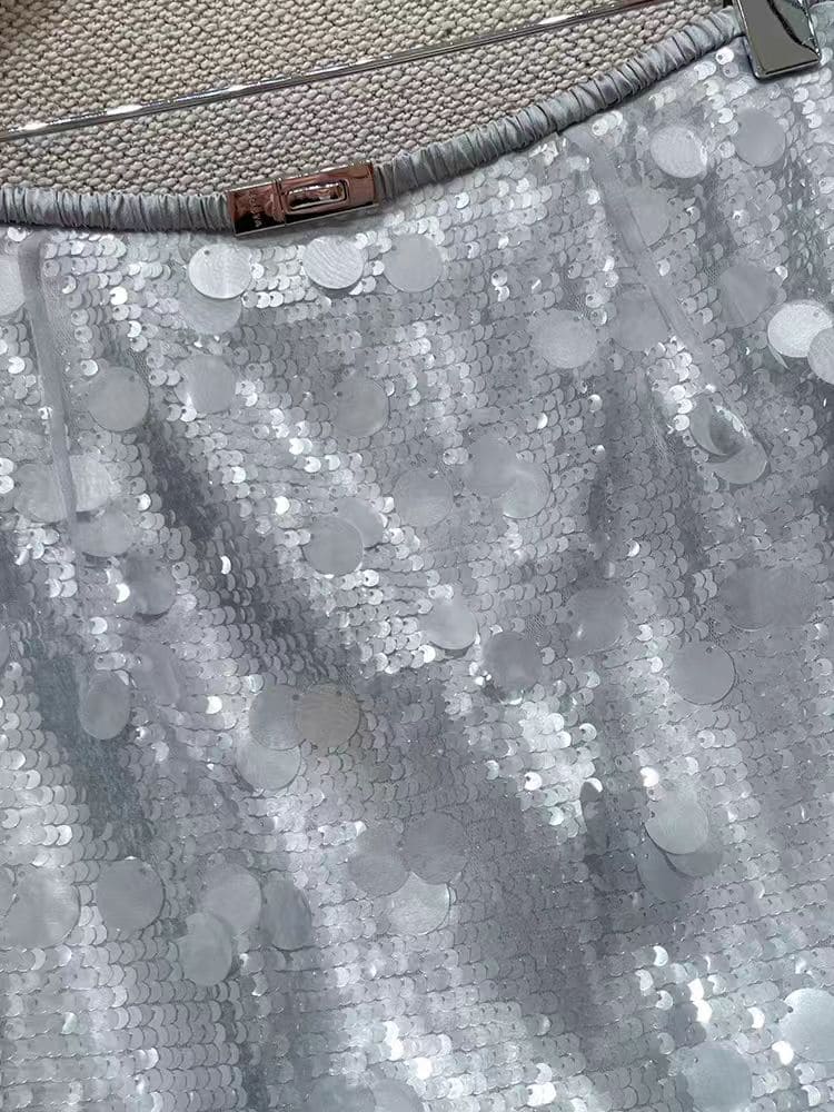Women's sequined skirt