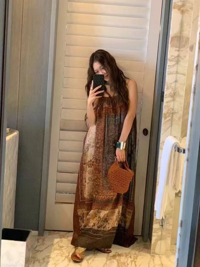 Bohemian Vintage Maxi Dress