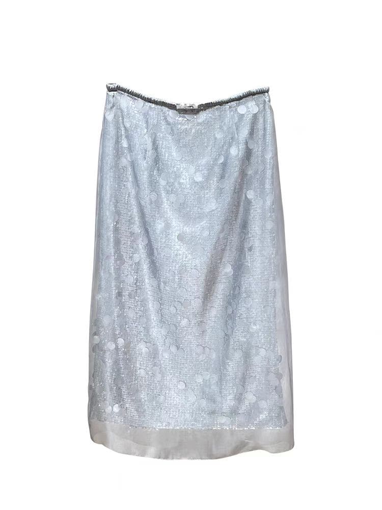 Women's sequined skirt